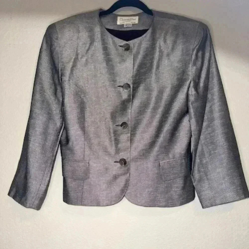 Vintage Christian Dior Women's Jacket‎